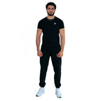 Sport Basic T-Shirt Black - Athletic Fit