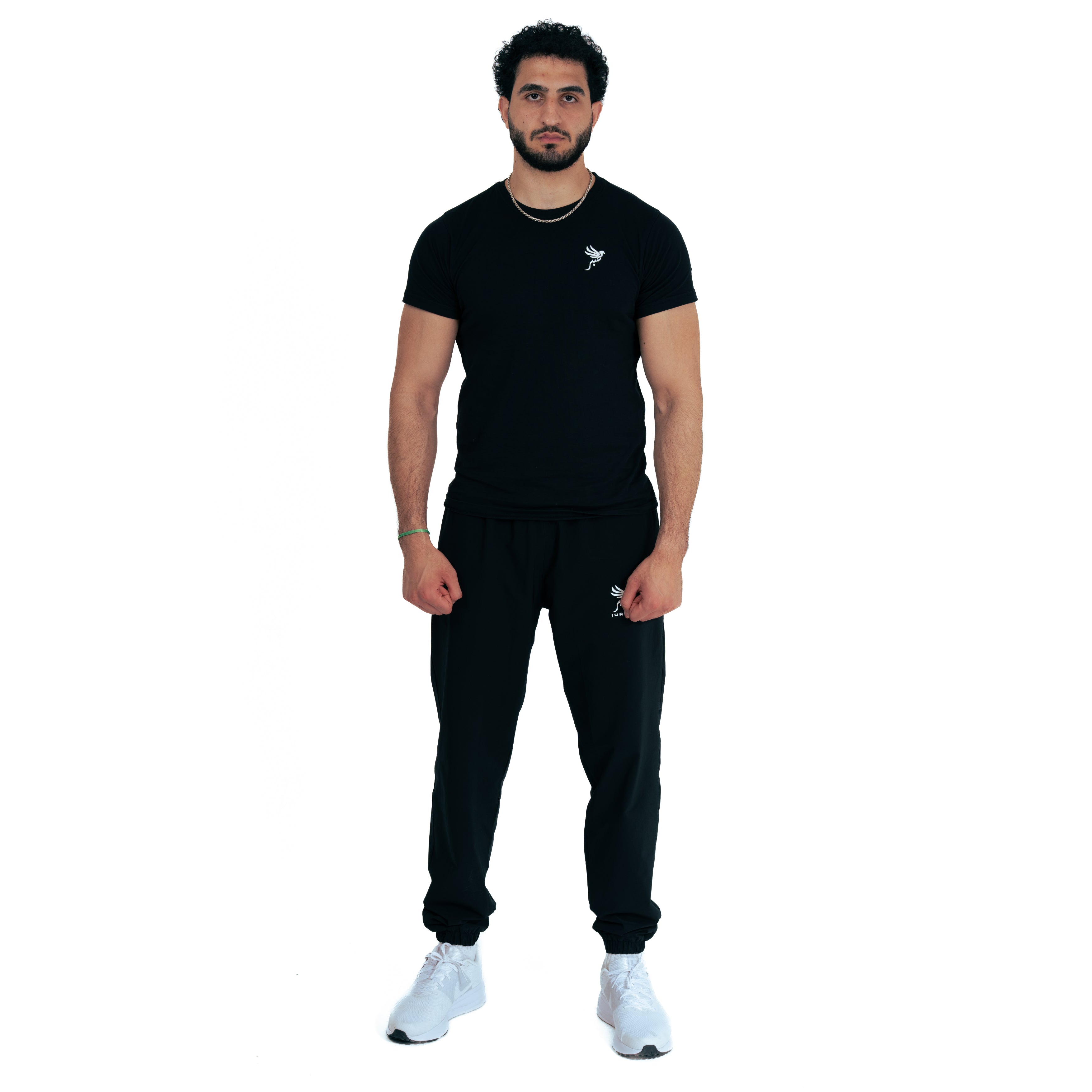 Sport Basic T-Shirt Black - Athletic Fit