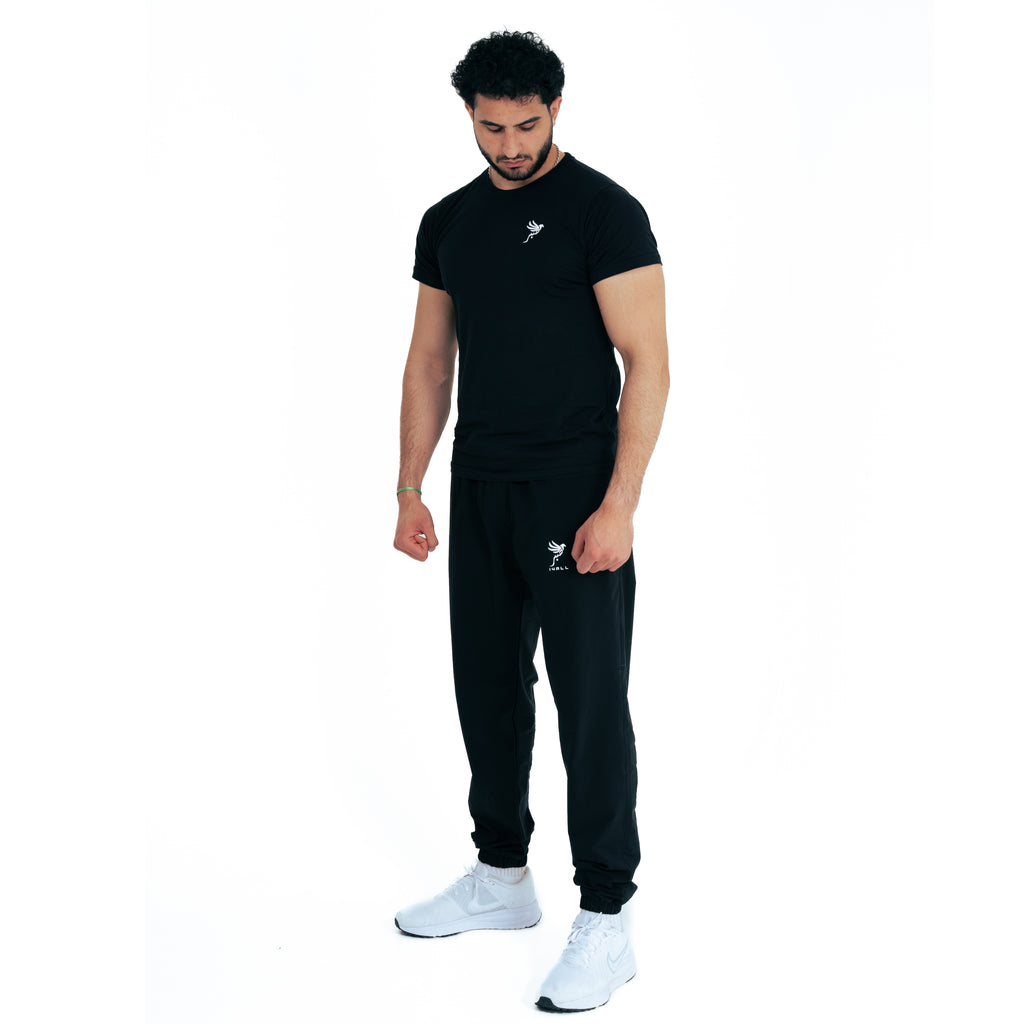 Sport Basic T-Shirt Black - Athletic Fit