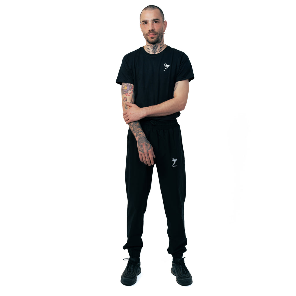 Sport Basic T-Shirt Black - Athletic Fit