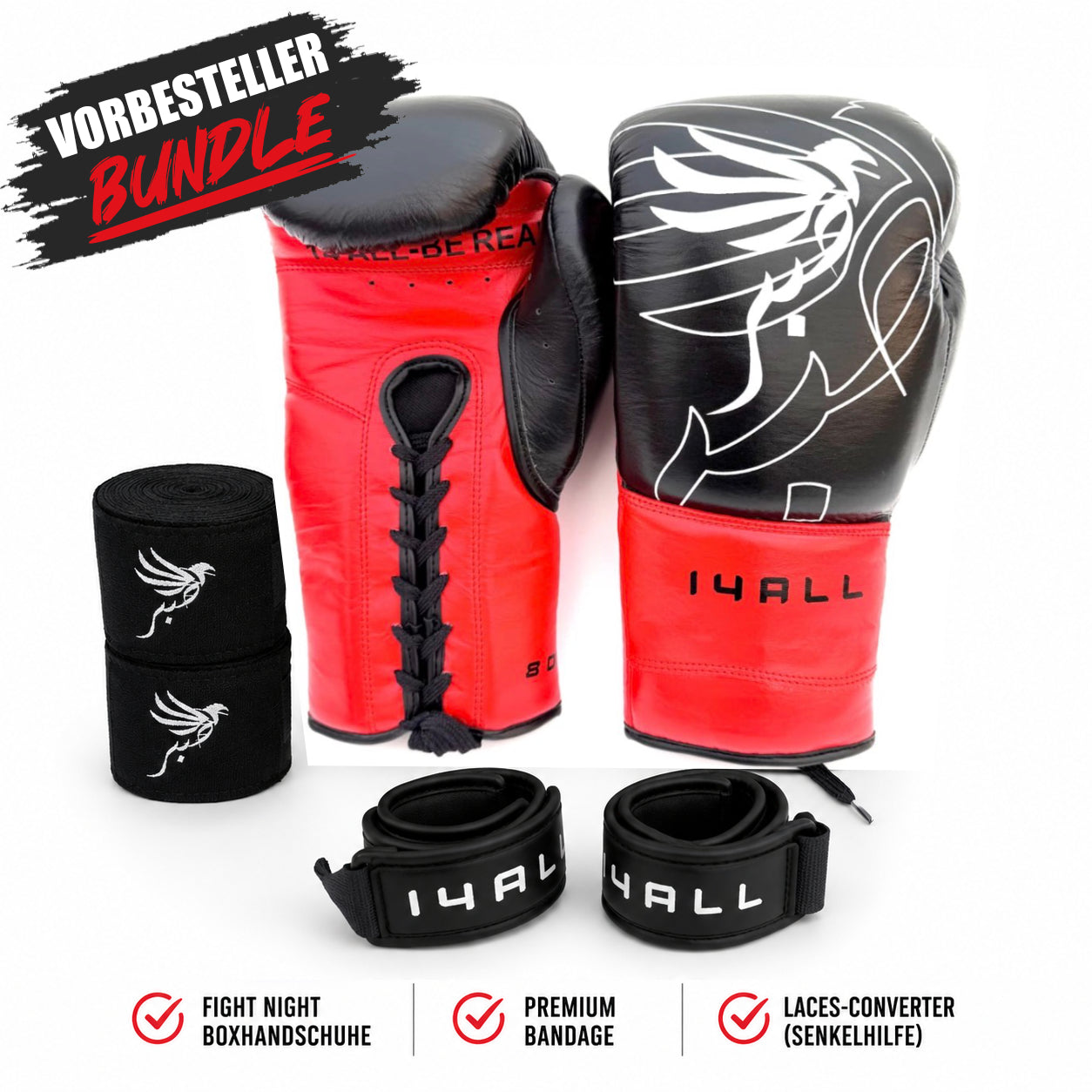 (VORBESTELLUNG) 14ALL Fight Night Boxhandschuhe Professional (PRE-ORDER)